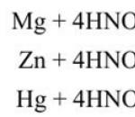 L'idrogeno si forma dalla reazione dell'acido cloridrico